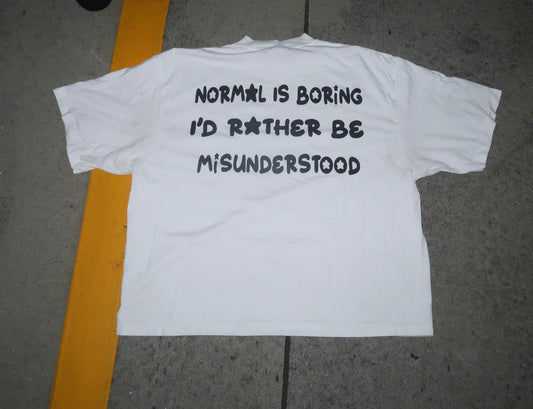 Normal Is Boring Graphic tee